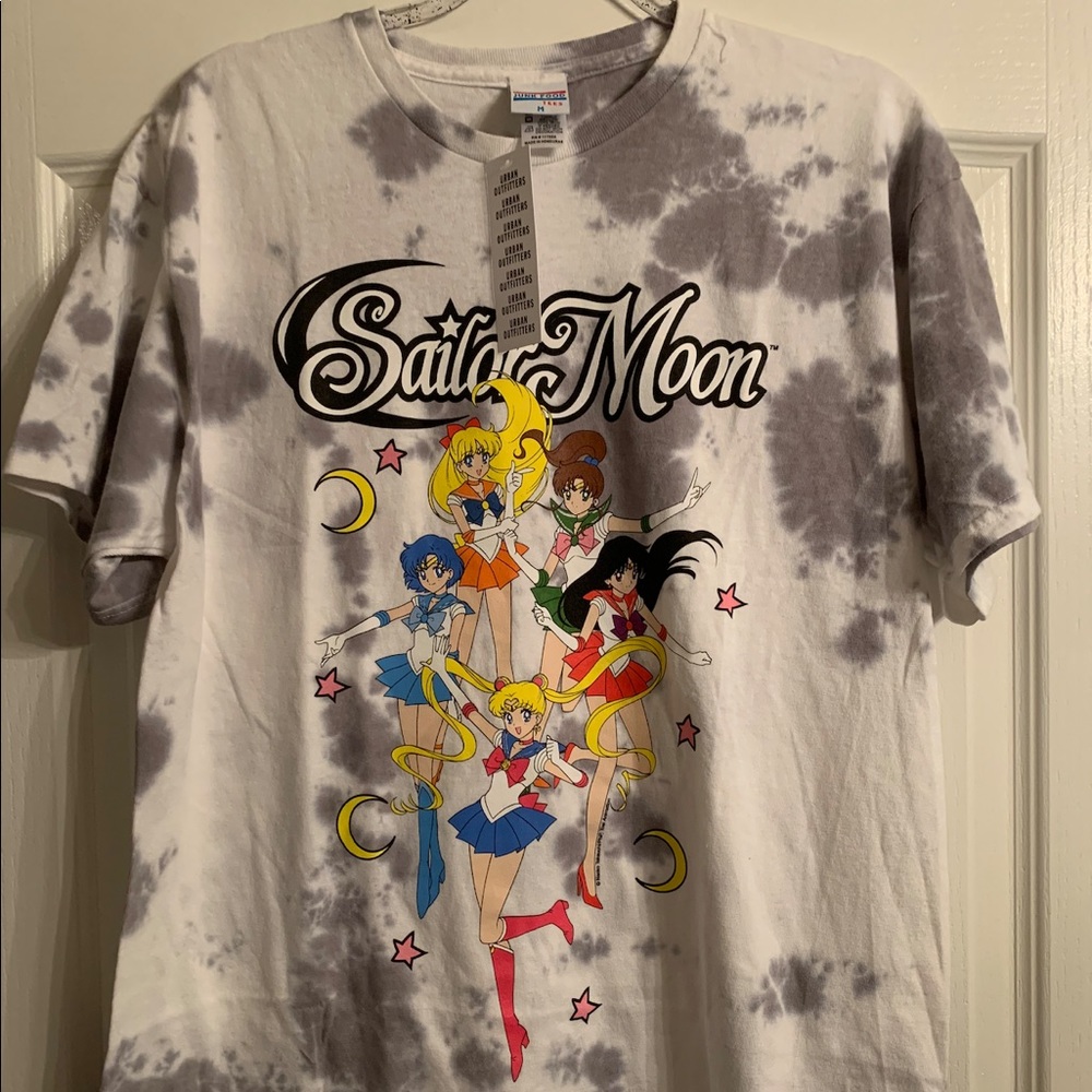 NWT! Urban Outfitters Sailor Moon Tie Dye Shirt